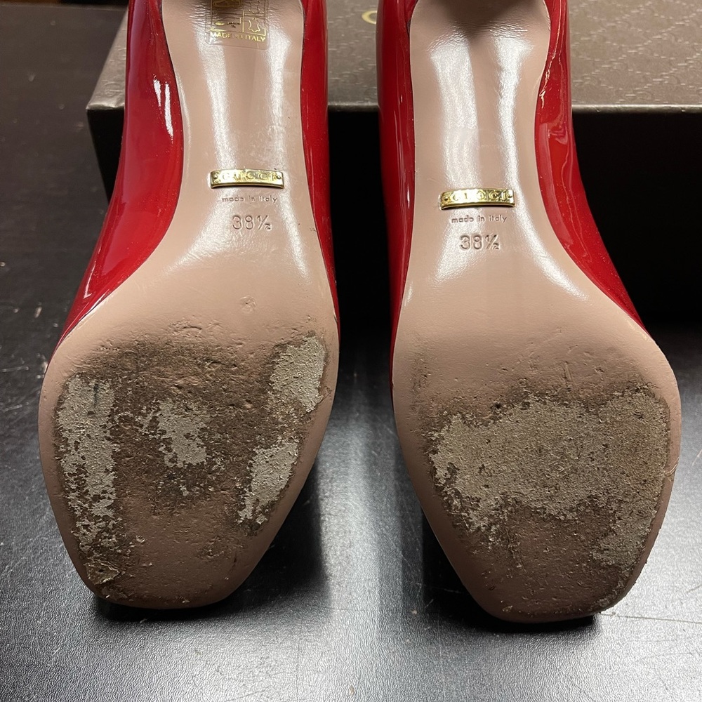 Gucci Red Heels 👠 - Picture 7 of 8